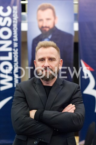  07.10.2018 WARSZAWA<br />KONWENCJA WYBORCZA PARTII WOLNOSC<br />N/Z PIOTR MARZEC LIROY<br /> 