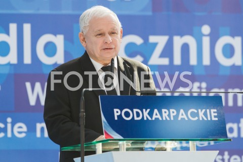  07.10.2018 RZESZOW ( JASIONKA )<br />SPOTKANIE WYBORCZE PIS Z UDZIALEM PREMIERA MATEUSZA MORAWIECKIEGO I PREZESA PIS JAROSLAWA KACZYNSKIEGO <br />N/Z JAROSLAW KACZYNSKI<br /> 