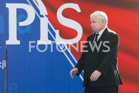  07.10.2018 RZESZOW ( JASIONKA )<br />SPOTKANIE WYBORCZE PIS Z UDZIALEM PREMIERA MATEUSZA MORAWIECKIEGO I PREZESA PIS JAROSLAWA KACZYNSKIEGO <br />N/Z JAROSLAW KACZYNSKI<br /> 