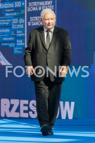  07.10.2018 RZESZOW ( JASIONKA )<br />SPOTKANIE WYBORCZE PIS Z UDZIALEM PREMIERA MATEUSZA MORAWIECKIEGO I PREZESA PIS JAROSLAWA KACZYNSKIEGO <br />N/Z JAROSLAW KACZYNSKI<br /> 