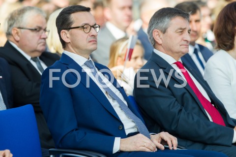  07.10.2018 RZESZOW ( JASIONKA )<br />SPOTKANIE WYBORCZE PIS Z UDZIALEM PREMIERA MATEUSZA MORAWIECKIEGO I PREZESA PIS JAROSLAWA KACZYNSKIEGO <br />N/Z PREMIER MATEUSZ MORAWIECKI MAREK KUCHCINSKI<br /> 