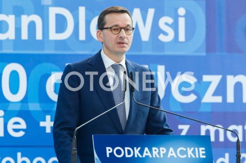  07.10.2018 RZESZOW ( JASIONKA )<br />SPOTKANIE WYBORCZE PIS Z UDZIALEM PREMIERA MATEUSZA MORAWIECKIEGO I PREZESA PIS JAROSLAWA KACZYNSKIEGO <br />N/Z PREMIER MATEUSZ MORAWIECKI<br /> 