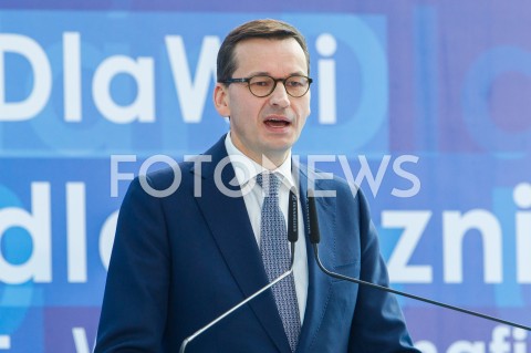  07.10.2018 RZESZOW ( JASIONKA )<br />SPOTKANIE WYBORCZE PIS Z UDZIALEM PREMIERA MATEUSZA MORAWIECKIEGO I PREZESA PIS JAROSLAWA KACZYNSKIEGO <br />N/Z PREMIER MATEUSZ MORAWIECKI<br /> 