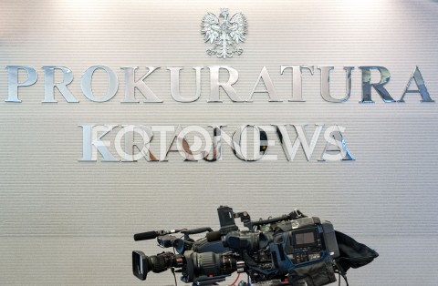  08.10.2018 WARSZAWA<br />KONFERENCJA MINISTRA SPRAWIEDLIWOSCI W PROKURATURZE KRAJOWEJ<br />N/Z PROKURATORA KRAJOWA KAMERA<br /> 