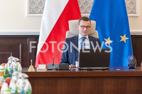 Posiedzenie Rady Ministrów w Warszawie