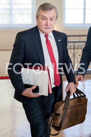  09.10.2018 WARSZAWA<br />POSIEDZENIE RADY MINISTROW<br />N/Z PIOTR GLINSKI<br /> 