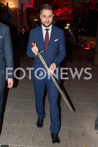  10.10.2018 WARSZAWA<br />SPACER PATRYKA JAKIEGO PO ULICY POZNANSKIEJ<br />N/Z PATRYK JAKI<br /> 