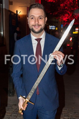  10.10.2018 WARSZAWA<br />SPACER PATRYKA JAKIEGO PO ULICY POZNANSKIEJ<br />N/Z PATRYK JAKI<br /> 