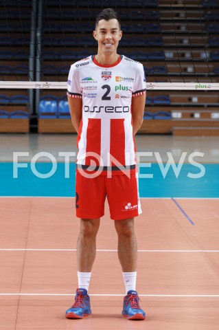  10.10.2018 RZESZOW <br />SESJA ZDJECIOWA SIATKARZY ASSECO RESOVIA<br />SEZON 2018/2019<br />N/Z KAWIKA SHOJI <br /> 