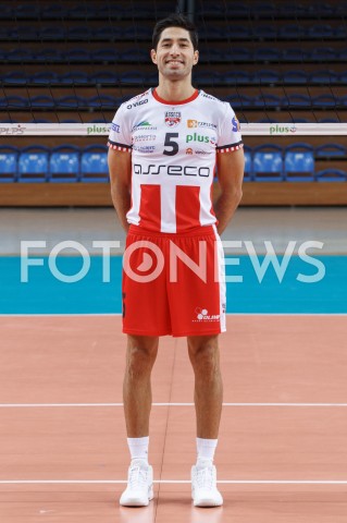  10.10.2018 RZESZOW <br />
SESJA ZDJECIOWA SIATKARZY ASSECO RESOVIA<br />
SEZON 2018/2019<br />
N/Z RAFAEL REDWITZ<br />
 