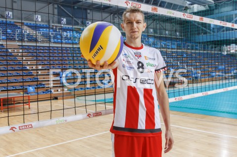  10.10.2018 RZESZOW <br />
SESJA ZDJECIOWA SIATKARZY ASSECO RESOVIA<br />
SEZON 2018/2019<br />
N/Z DAMIAN SCHULZ<br />
 