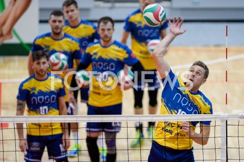  10.10.2018 NYSA<br />SIATKOWKA - POLSKA 1. LIGA MEZCZYZN SEZON 2018/2019<br />MECZ STAL NYSA - KPS SIEDLCE<br />N/Z LUKASZ OWCZARZ<br /> 