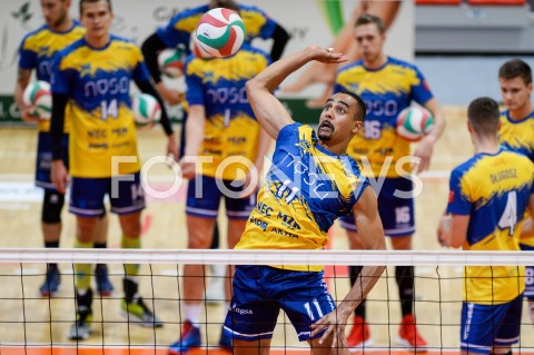  10.10.2018 NYSA<br />SIATKOWKA - POLSKA 1. LIGA MEZCZYZN SEZON 2018/2019<br />MECZ STAL NYSA - KPS SIEDLCE<br />N/Z MOUSTAPHA MBAYE<br /> 