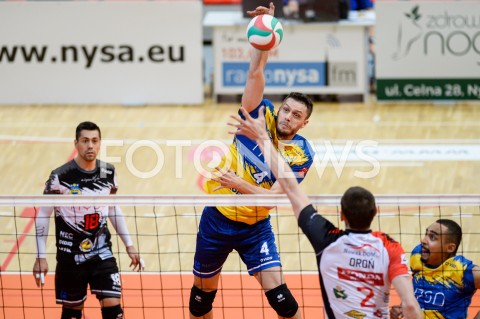  10.10.2018 NYSA<br />SIATKOWKA - POLSKA 1. LIGA MEZCZYZN SEZON 2018/2019<br />MECZ STAL NYSA - KPS SIEDLCE<br />N/Z KAMIL DLUGOSZ<br /> 