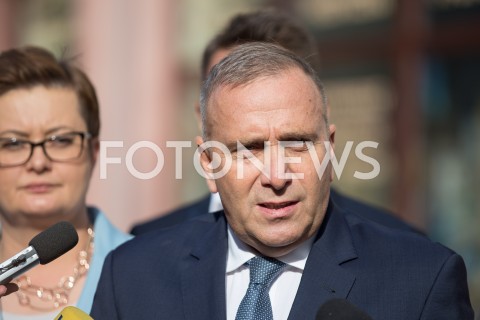  11.10.2018 LODZ<br />
KONFERENCJA LIDEROW KOALICJI OBYWATELSKIEJ I HANNY ZDANOWSKIEJ W LODZI<br />
N/Z GRZEGORZ SCHETYNA <br />
 