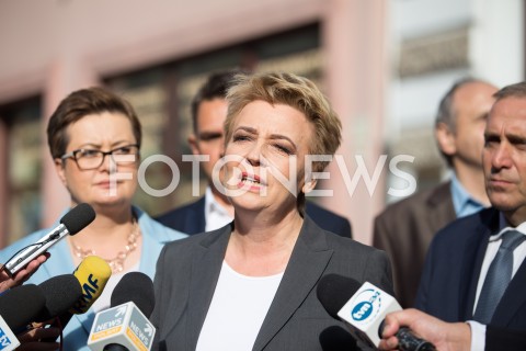  11.10.2018 LODZ<br />
KONFERENCJA LIDEROW KOALICJI OBYWATELSKIEJ I HANNY ZDANOWSKIEJ W LODZI<br />
N/Z HANNA ZDANOWSKA<br />
 