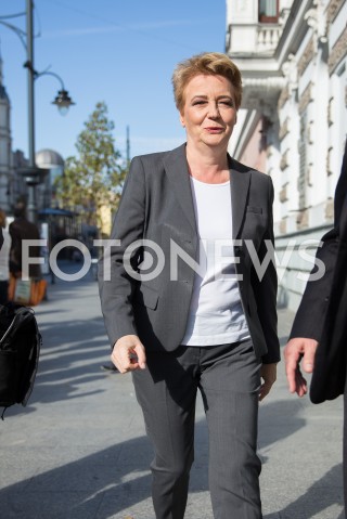  11.10.2018 LODZ<br />
KONFERENCJA LIDEROW KOALICJI OBYWATELSKIEJ I HANNY ZDANOWSKIEJ W LODZI<br />
N/Z HANNA ZDANOWSKA<br />
 