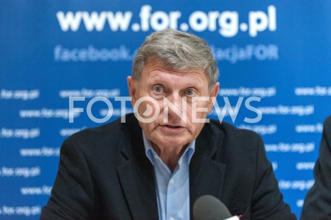  12.10.2018 WARSZAWA<br />KONFERENCJA FORUM OBYWATELSKIEGO ROZWOJU FOR NA TEMAT DEMONTAZU SAMORZADU W POLSCE<br />N/Z LESZEK BALCEROWICZ<br /> 