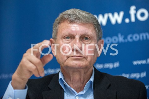  12.10.2018 WARSZAWA<br />KONFERENCJA FORUM OBYWATELSKIEGO ROZWOJU FOR NA TEMAT DEMONTAZU SAMORZADU W POLSCE<br />N/Z LESZEK BALCEROWICZ<br /> 