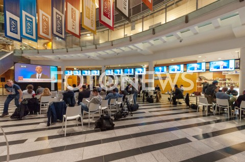  12.10.2018 WARSZAWA<br />DEBATA KANDYDATOW NA URZAD PREZYDENTA WARSZAWY<br />N/Z JAN SPIEWAK<br /> 