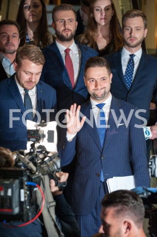  12.10.2018 WARSZAWA<br />DEBATA KANDYDATOW NA URZAD PREZYDENTA WARSZAWY<br />N/Z PATRYK JAKI JACEK OZDOBA<br /> 