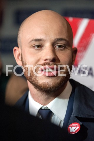  12.10.2018 WARSZAWA<br />DEBATA KANDYDATOW NA URZAD PREZYDENTA WARSZAWY<br />N/Z JAN SPIEWAK<br /> 