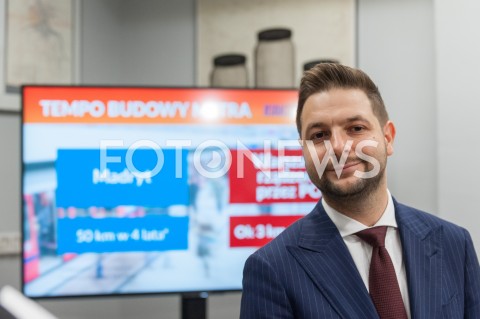  15.10.2018 WARSZAWA<br />BRIEFING PRASOWY PATRYKA JAKIEGO NA TEMAT KOMUNIKACJI W MADRYCIE<br />N/Z PATRYK JAKI<br /> 