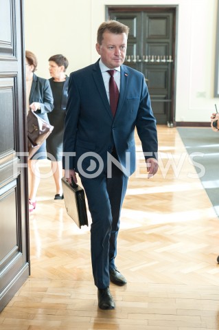  16.10.2018 WARSZAWA<br />POSIEDZENIE RADY MINISTROW<br />N/Z MARIUSZ BLASZCZAK<br /> 