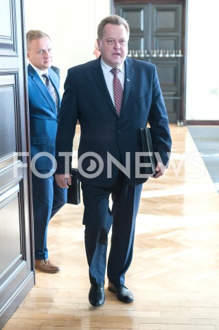  16.10.2018 WARSZAWA<br />POSIEDZENIE RADY MINISTROW<br />N/Z JAROSLAW ZIELINSKI<br /> 