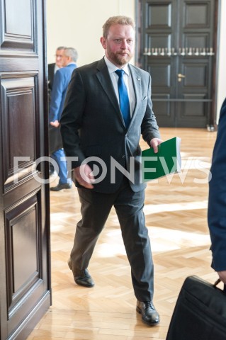  16.10.2018 WARSZAWA<br />POSIEDZENIE RADY MINISTROW<br />N/Z LUKASZ SZUMOWSKI<br /> 