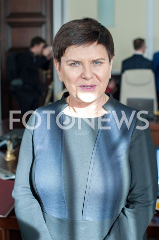  16.10.2018 WARSZAWA<br />POSIEDZENIE RADY MINISTROW<br />N/Z BEATA SZYDLO<br /> 