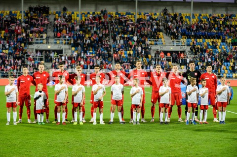  16.10.2018 GDYNIA<br />
PILKA NOZNA - KWALIFIKACJE DO MISTRZOSTW EUROPY U-21 2019<br />
EUROPEAN UNDER-21 CHAMPIONSHIP 2019 QUALIFYING ROUND<br />
MECZ POLSKA (poland) - (georgia) GRUZJA<br />
N/Z REPREZENTACJA POLSKI U-21<br />
 