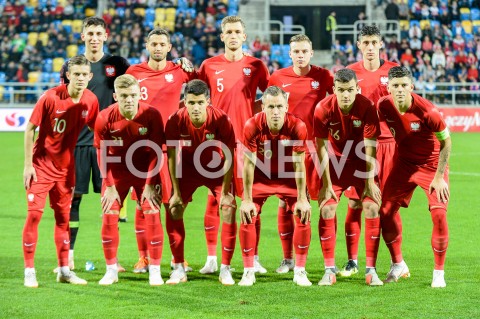  16.10.2018 GDYNIA<br />
PILKA NOZNA - KWALIFIKACJE DO MISTRZOSTW EUROPY U-21 2019<br />
EUROPEAN UNDER-21 CHAMPIONSHIP 2019 QUALIFYING ROUND<br />
MECZ POLSKA (poland) - (georgia) GRUZJA<br />
N/Z REPREZENTACJA POLSKI U-21<br />
 