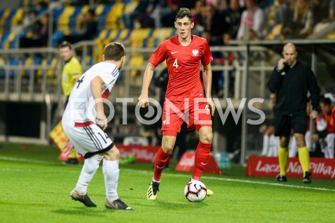  16.10.2018 GDYNIA<br />
PILKA NOZNA - KWALIFIKACJE DO MISTRZOSTW EUROPY U-21 2019<br />
EUROPEAN UNDER-21 CHAMPIONSHIP 2019 QUALIFYING ROUND<br />
MECZ POLSKA (poland) - (georgia) GRUZJA<br />
N/Z KAMIL PESTKA<br />
 