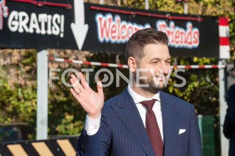  17.10.2018 WARSZAWA<br />BRIEFING PRASOWY PATRYKA JAKIEGO ORAZ PREMIERA MATEUSZA MORAWIECKIEGO W WARSZAWIE<br />N/Z PATRYK JAKI<br /> 