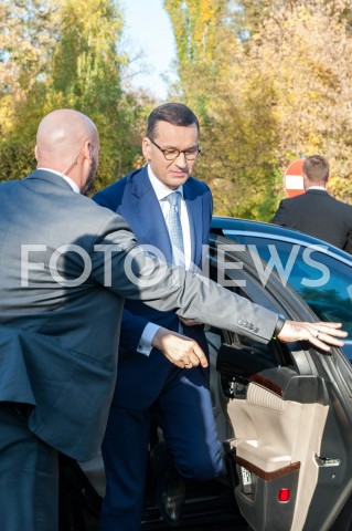  17.10.2018 WARSZAWA<br />BRIEFING PRASOWY PATRYKA JAKIEGO ORAZ PREMIERA MATEUSZA MORAWIECKIEGO W WARSZAWIE<br />N/Z PREMIER MATEUSZ MORAWIECKI<br /> 