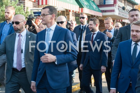  17.10.2018 WARSZAWA<br />BRIEFING PRASOWY PATRYKA JAKIEGO ORAZ PREMIERA MATEUSZA MORAWIECKIEGO W WARSZAWIE<br />N/Z PATRYK JAKI PREMIER MATEUSZ MORAWIECKI<br /> 