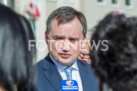 Konferencja ministra sprawiedliwości Zbigniewa Ziobro w Rzeszowie