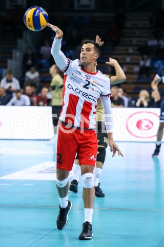  17.10.2018 RZESZOW<br />
SIATKOWKA PLUSLIGA 2018/2019 MEN VOLLEYBALL POLAND POLISH PLUS LIGA LEAGUE SEASON 2018/2019<br />
MECZ ASSECO RESOVIA RZESZOW - ONICO WARSZAWA <br />
N/Z KAWIKA SHOJI SYLWETKA <br />
 