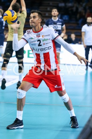  17.10.2018 RZESZOW<br />
SIATKOWKA PLUSLIGA 2018/2019 MEN VOLLEYBALL POLAND POLISH PLUS LIGA LEAGUE SEASON 2018/2019<br />
MECZ ASSECO RESOVIA RZESZOW - ONICO WARSZAWA <br />
N/Z KAWIKA SHOJI SYLWETKA <br />
 