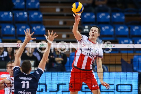  17.10.2018 RZESZOW<br />
SIATKOWKA PLUSLIGA 2018/2019 MEN VOLLEYBALL POLAND POLISH PLUS LIGA LEAGUE SEASON 2018/2019<br />
MECZ ASSECO RESOVIA RZESZOW - ONICO WARSZAWA <br />
N/Z RAFAL BUSZEK <br />
 