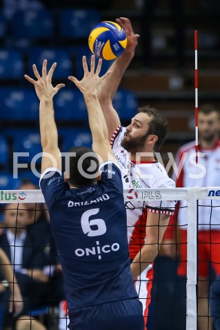  17.10.2018 RZESZOW<br />
SIATKOWKA PLUSLIGA 2018/2019 MEN VOLLEYBALL POLAND POLISH PLUS LIGA LEAGUE SEASON 2018/2019<br />
MECZ ASSECO RESOVIA RZESZOW - ONICO WARSZAWA <br />
N/Z MATEUSZ MIKA <br />
 