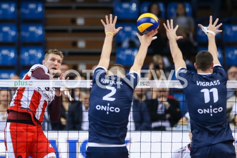  17.10.2018 RZESZOW<br />
SIATKOWKA PLUSLIGA 2018/2019 MEN VOLLEYBALL POLAND POLISH PLUS LIGA LEAGUE SEASON 2018/2019<br />
MECZ ASSECO RESOVIA RZESZOW - ONICO WARSZAWA <br />
N/Z DAMIAN SCHULZ <br />
 