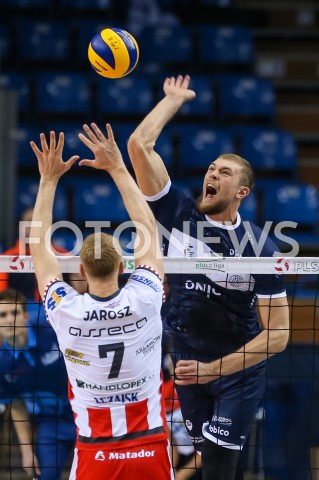  17.10.2018 RZESZOW<br />
SIATKOWKA PLUSLIGA 2018/2019 MEN VOLLEYBALL POLAND POLISH PLUS LIGA LEAGUE SEASON 2018/2019<br />
MECZ ASSECO RESOVIA RZESZOW - ONICO WARSZAWA <br />
N/Z PIOTR LUKASIK <br />
 