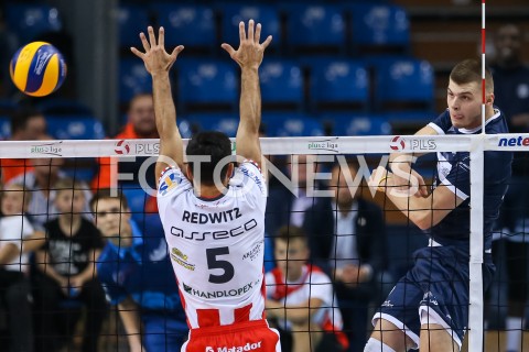  17.10.2018 RZESZOW<br />
SIATKOWKA PLUSLIGA 2018/2019 MEN VOLLEYBALL POLAND POLISH PLUS LIGA LEAGUE SEASON 2018/2019<br />
MECZ ASSECO RESOVIA RZESZOW - ONICO WARSZAWA <br />
N/Z BARTOSZ KWOLEK <br />
 