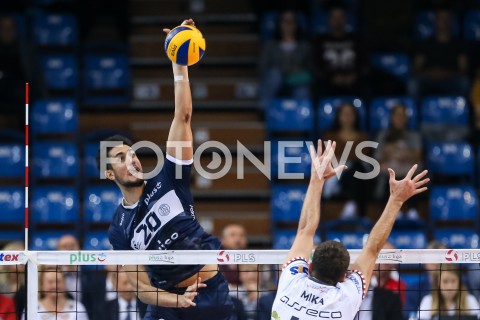  17.10.2018 RZESZOW<br />
SIATKOWKA PLUSLIGA 2018/2019 MEN VOLLEYBALL POLAND POLISH PLUS LIGA LEAGUE SEASON 2018/2019<br />
MECZ ASSECO RESOVIA RZESZOW - ONICO WARSZAWA <br />
N/Z RAFAEL ARAUJO RODRIGUES <br />
 