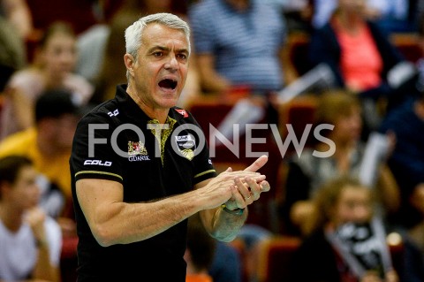  17.10.2018 GDANSK<br />
SIATKOWKA - PLUS LIGA SEZON 2018/2019<br />
MECZ TREFL GDANSK - GKS KATOWICE<br />
N/Z ANDREA ANASTASI PORTRET<br />
 