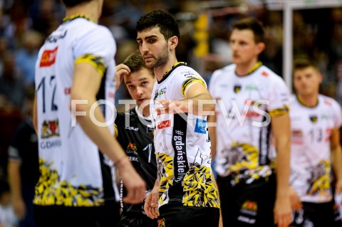  17.10.2018 GDANSK<br />
SIATKOWKA - PLUS LIGA SEZON 2018/2019<br />
MECZ TREFL GDANSK - GKS KATOWICE<br />
N/Z MARCIN JANUSZ<br />
 