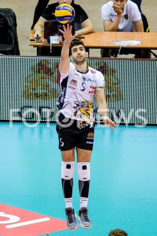  17.10.2018 GDANSK<br />
SIATKOWKA - PLUS LIGA SEZON 2018/2019<br />
MECZ TREFL GDANSK - GKS KATOWICE<br />
N/Z MARCIN JANUSZ SYLWETKA<br />
 