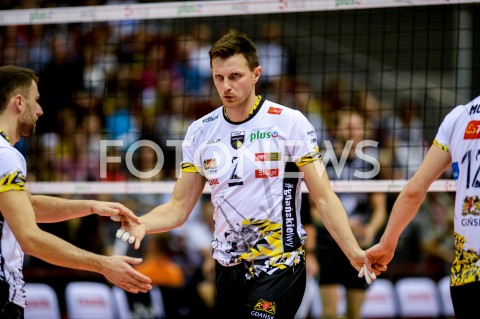  17.10.2018 GDANSK<br />
SIATKOWKA - PLUS LIGA SEZON 2018/2019<br />
MECZ TREFL GDANSK - GKS KATOWICE<br />
N/Z WOJCIECH GRZYB<br />
 